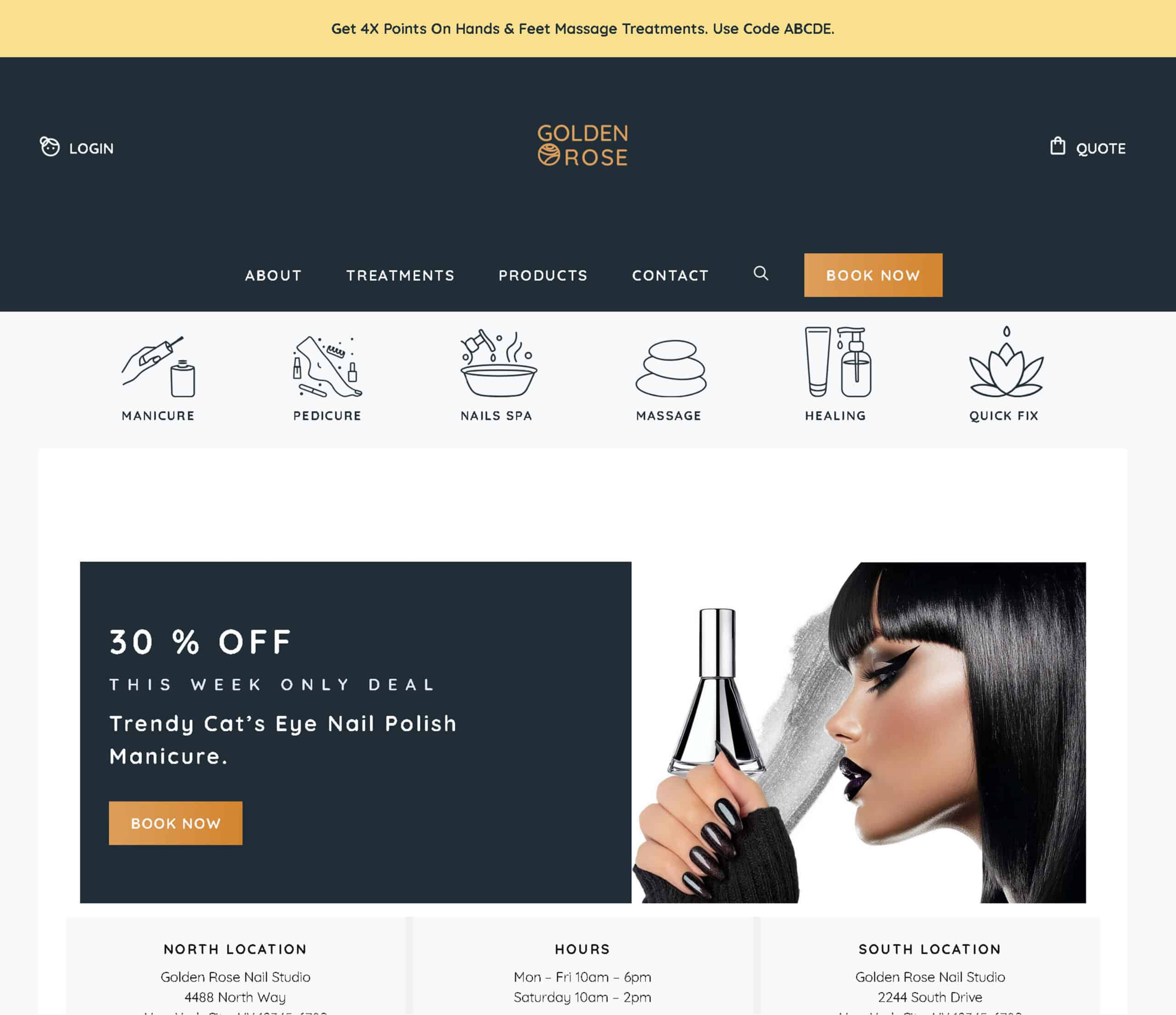 Hero2 Home Page golden rose site